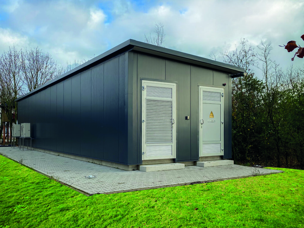 Powerhouse Batteriespeicher der Firma HoBohTec